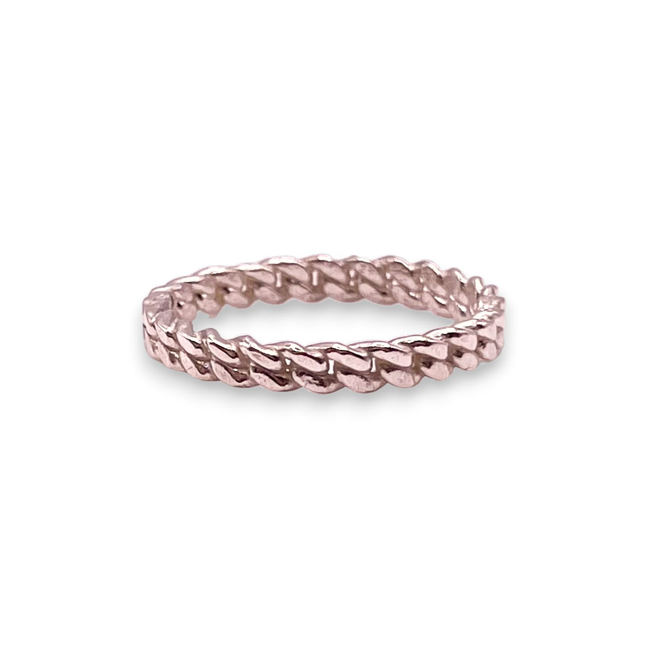 3MM Cuban Link Ring