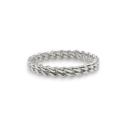 3MM Cuban Link Ring