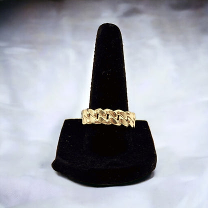 7MM Cuban Link Ring