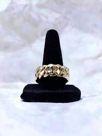 10MM Cuban link ring