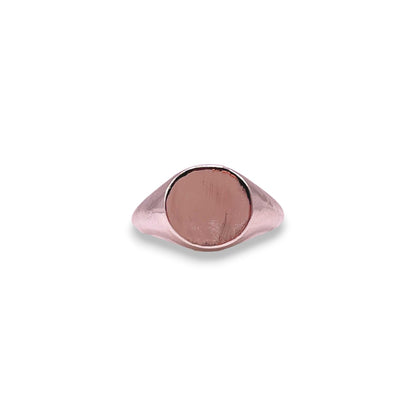 Round Signet Ring