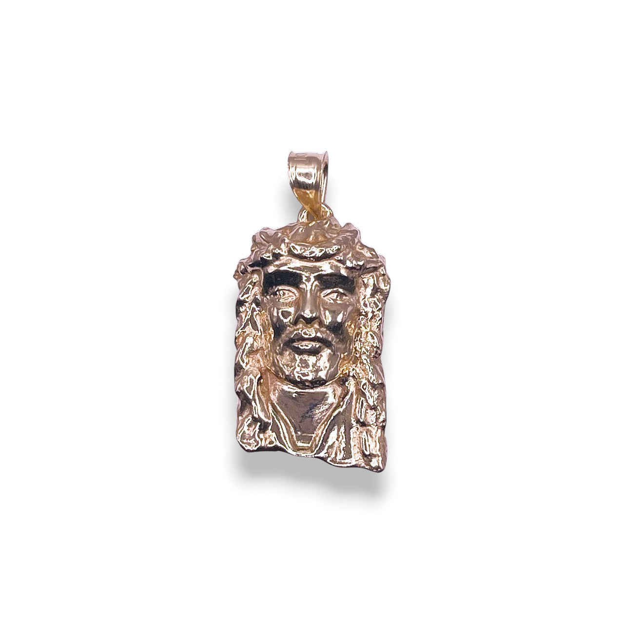 Jesus Head Pendant Hollow