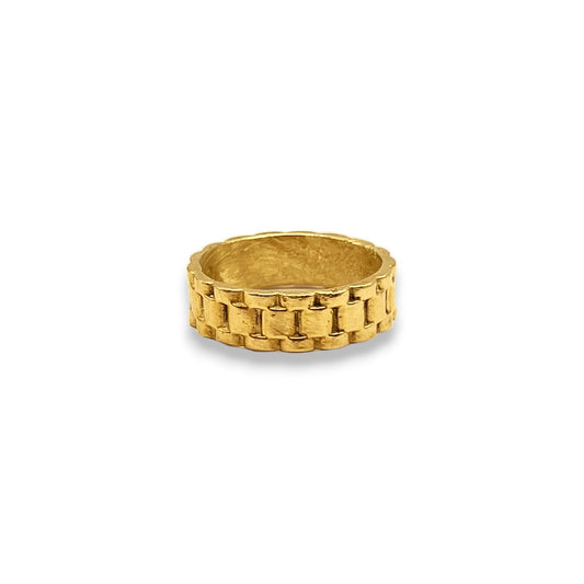 Rolex Style Band Ring