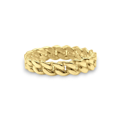 5MM Cuban Link Ring